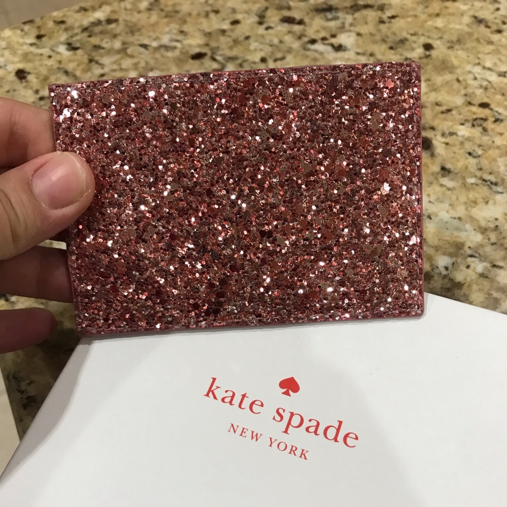 Kate Spade glitter ID holder last one ❗️ - Picture 3 of 7